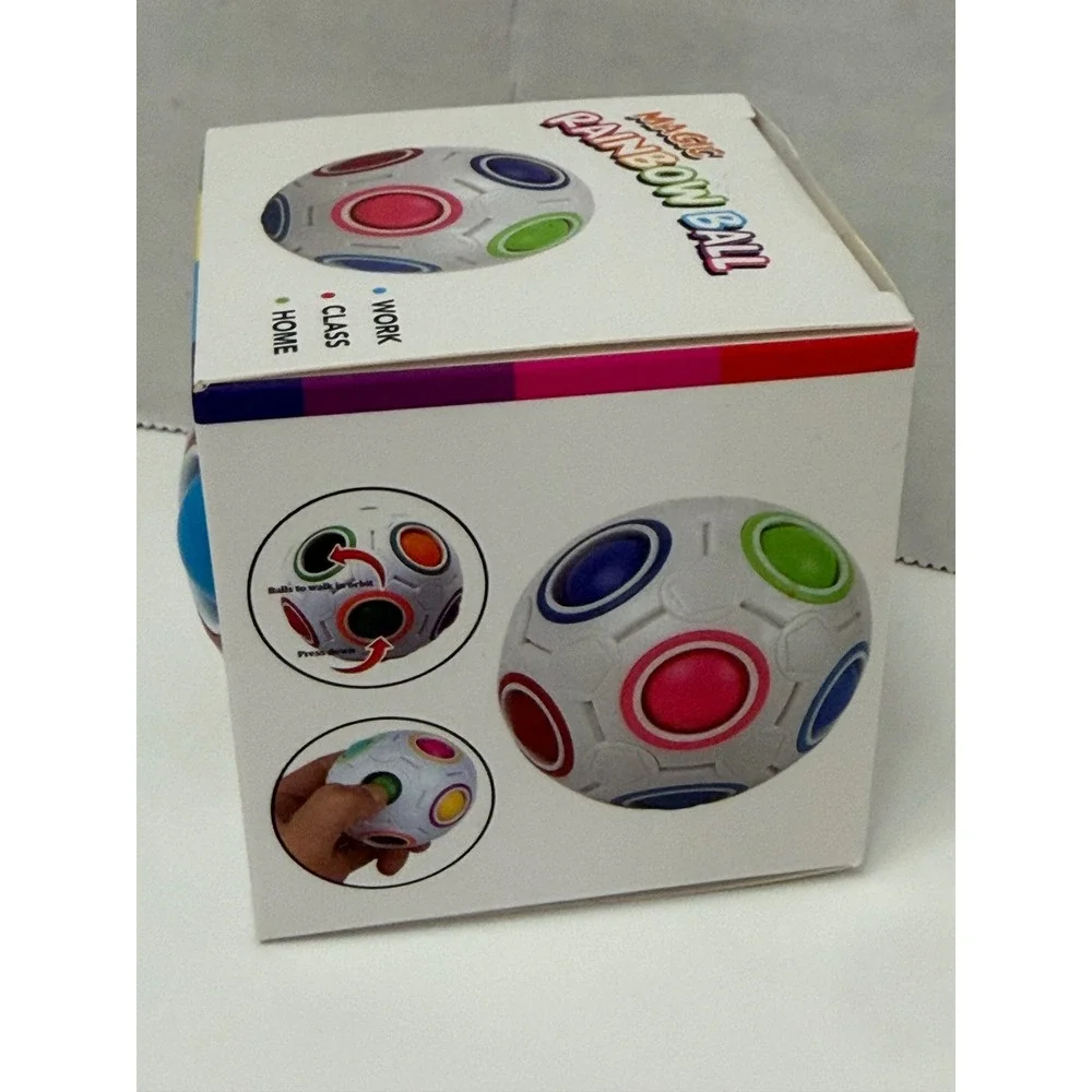 Unbranded rainbow cube
